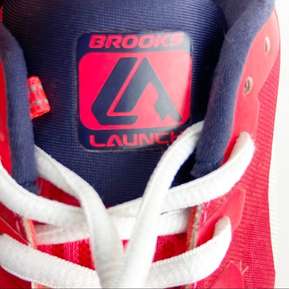 Brooks Launch 2 Running Shoe Pink Cushioned Walk - Picture 10 of 12